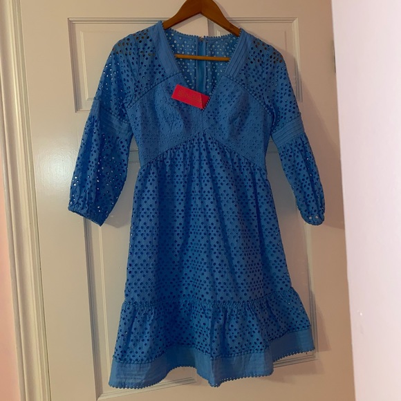 Lilly Pulitzer Lucinda Dress in Blue, perfect condition! - Picture 6 of 8